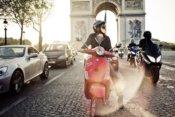 Scooter à Paris